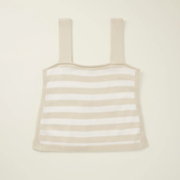 🍹 Weekend Apéritif Tank | UpWest | Neutral Stripe | NWT (Size S) - Picture 6 of 8